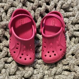 CROCS Pink Sandals Vibrant Comfort